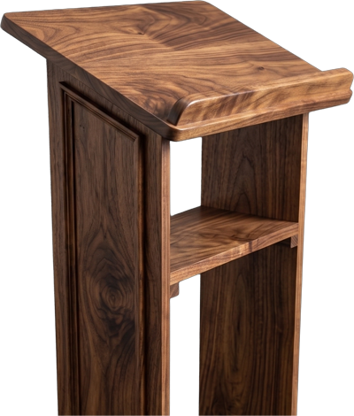 Wooden shtender